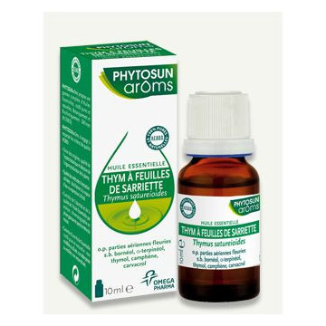 Phytosun Aroms Huile Essentielle Thym à Feuilles de Sarriette 10ml