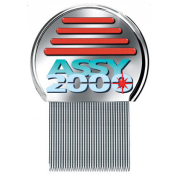 Assy 2000 Peigne Anti-Poux en Acier Trempé