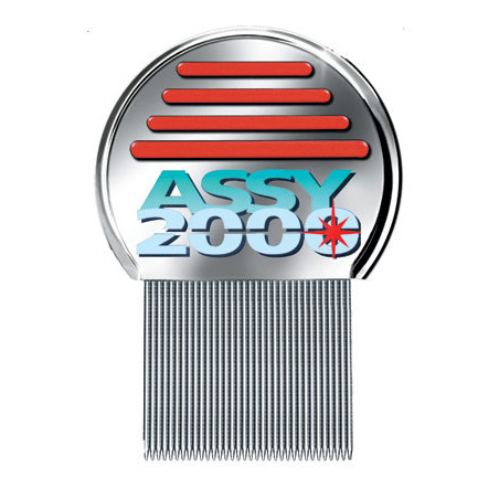 Assy 2000 Peigne Anti-Poux en Acier Trempé