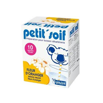 Bébisol Petit'soif Fleur d'Oranger 10 sachets