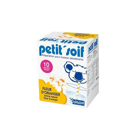 Bébisol Petit'soif Fleur d'Oranger 10 sachets