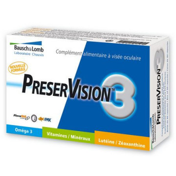 Bausch &amp; Lomb PreserVision 3 60 capsules