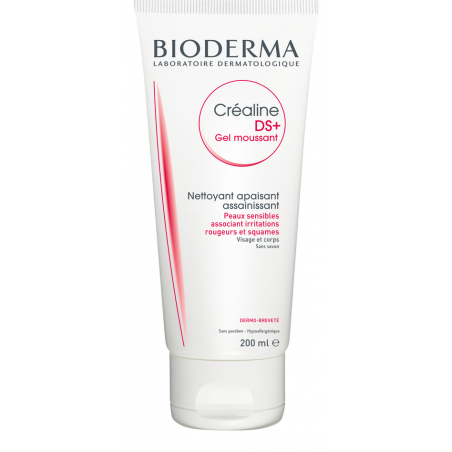 Bioderma Créaline DS+ Gel Nettoyant Apaisant Assainissant  200ml