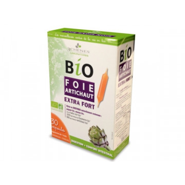 3 Chênes Foie Radis Noir Artichaut BIO 30 ampoules