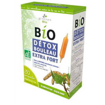 3 Chênes Détox Bouleau BIO 30 ampoules