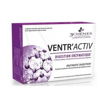 3 Chênes Ventr'Activ 60 comprimés