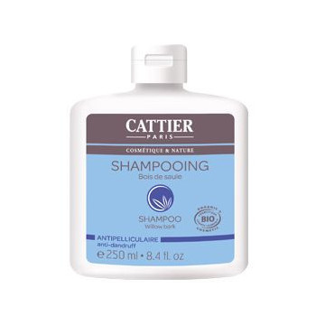 Cattier Shampooing Antipelliculaire Bois de Saule BIO 250ml