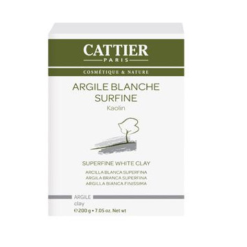 Cattier Argile Blanche Surfine BIO 200g
