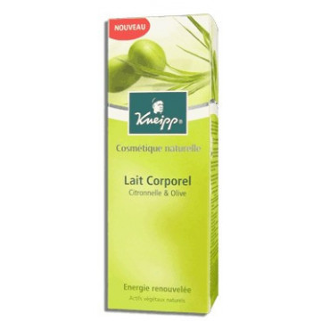 Kneipp Lait Corporel Citronnelle &amp; Olive - tube 200ml