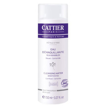 Cattier Pétale D'Iris Eau Démaquillante Yeux 150ml