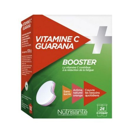 Nutrisanté Vitamine C + Guarana 24 comprimés