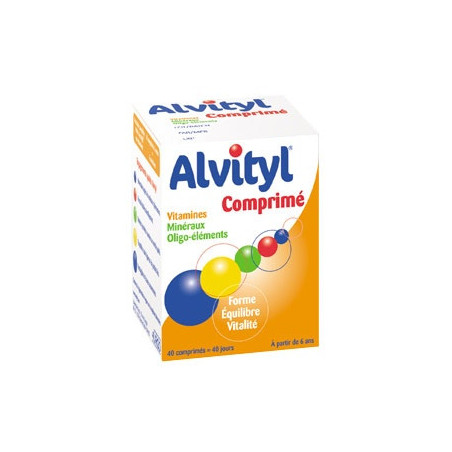 Alvityl Comprimés à avaler 40 comprimés