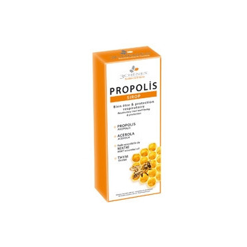 3 Chênes Propolis Sirop Bien être &amp; Protection Respiratoire 200ml