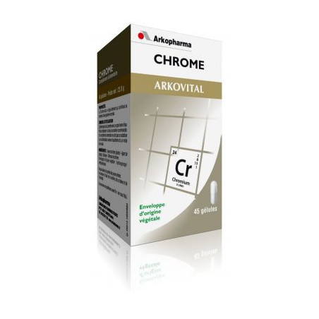 Arkopharma Arkovital Chrome 45 gélules