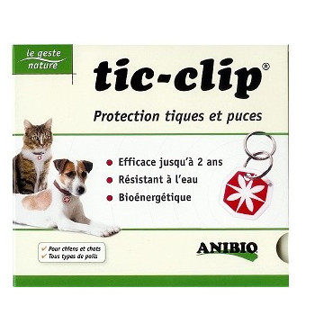 Anibio Tic-Clip Médaille Anti Tiques