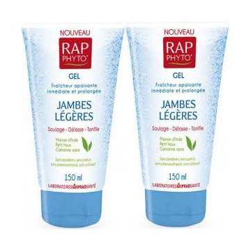 Rap Phyto Gel Jambes Légères lot de 2 tubes 150ml