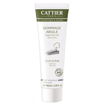 Cattier Gommage A L'Argile Blanche BIO 100ml
