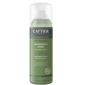 Cattier Homme Déodorant Safe Control BIO 100ml