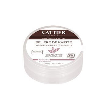 Cattier Beurre De Karité 100% Naturel BIO pot 20g