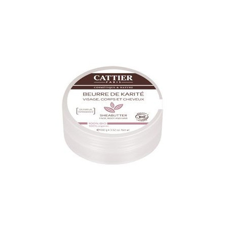 Cattier Beurre De Karité 100% Naturel BIO pot 20g