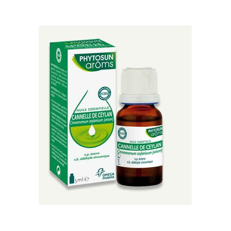 Phytosun Aroms Huile Essentielle Canelle Ceylan 5ml