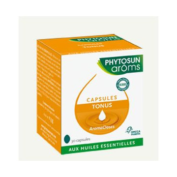 Phytosun Aroms AromaDoses aux Huiles Essentielles Tonus 30 capsules