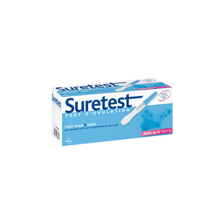 Suretest Test d'Ovulation 10 tests