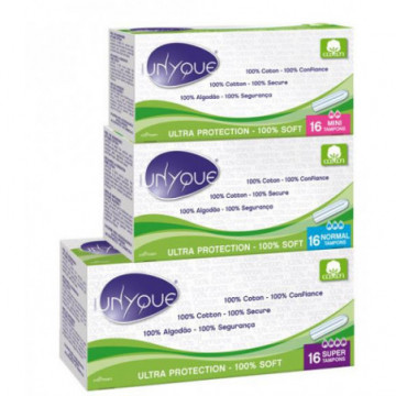 Unyque Tampons Normal sans applicateur 16 tampons