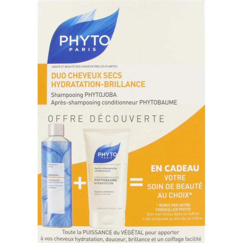 huh kanal opladning Achetez Phyto Shampooing Phytojoba + Après Shampooing Phytobaume à 19.32€  seulement ✓ Livraison GRATUITE dès 49€