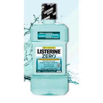 Listerine Bain de Bouche Zero - flacon 250ml