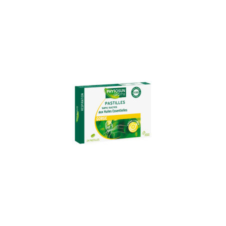 Phytosun Aroms Pastilles Citron Sans Sucre 24 pastilles