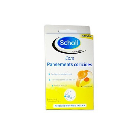 Scholl Pansements Coricides 8 pansements