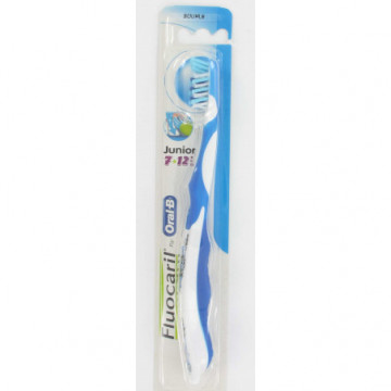 Fluocaril par Oral-B Brosse à Dents Junior 7-12 ans Souple