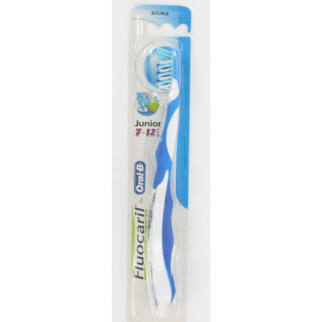 Fluocaril par Oral-B Brosse à Dents Junior 7-12 ans Souple