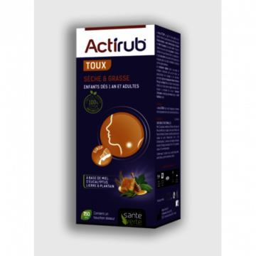 Santé Verte Actirub Sirop Toux 150ml