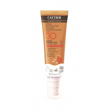 Cattier Spray Protection Solaire SPF30 125ml