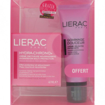 Lierac Hydra-Chrono+ 40 ml + Gommage 50ml offert