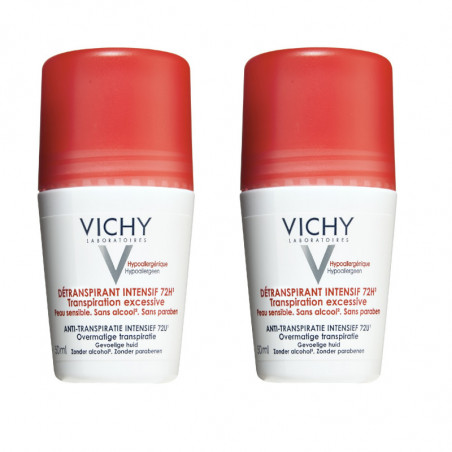 Vichy Détranspirant Intensif 2x50ml